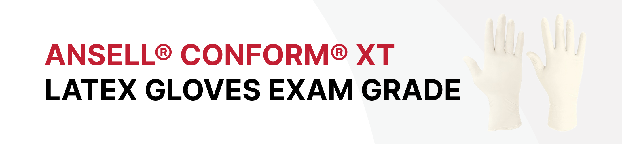 Ansell® Conform® XT Latex Gloves Exam Grade