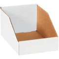 6 x 9 x 4 1/2" White Bin Boxes