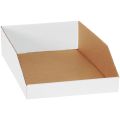 12 x 18 x 4 1/2" White Bin Boxes