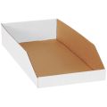 12 x 24 x 4 1/2" White Bin Boxes