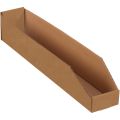 4 x 24 x 4 1/2" Kraft Bin Boxes