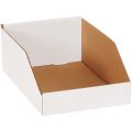 8 x 12 x 4 1/2" White Bin Boxes