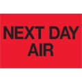 2 x 3" - "Next Day Air" (Fluorescent Red) Labels