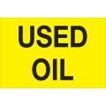 2 x 3" - "Used Oil" Labels