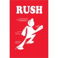 2 x 3" - "Rush" Labels