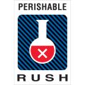 4 x 6" - "Perishable Rush" Labels