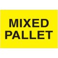 2 x 3" - "Mixed Pallet" (Fluorescent Yellow) Labels