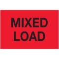 2 x 3" - "Mixed Load" (Fluorescent Red) Labels