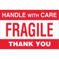 4 x 6" - "Fragile - Handle With Care" Labels