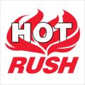 4 x 4" - "Hot Rush" Labels