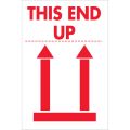 2 x 3" - "This End Up" Labels