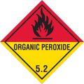 4 x 4" - "Organic Peroxide - 5.2" Labels