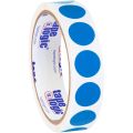 3/4" Light Blue Inventory Circle Labels