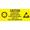 1 x 2 1/2" - "Electrostatic Sensitive Devices" Labels