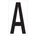 3 1/2" "A" Vinyl Warehouse Letter Labels