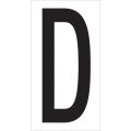 3 1/2" "D" Vinyl Warehouse Letter Labels