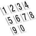 3 1/2" Vinyl Warehouse Number Kit Labels