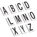 3 1/2" Vinyl Warehouse Letter Kit Labels