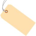 3 1/4 x 1 5/8" 13 Pt. Manila Shipping Tags - Pre-Strung