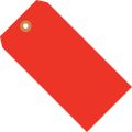 3 3/4 x 1 7/8" Fluorescent Red 13 Pt. Shipping Tags