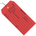 4 3/4 x 2 3/8" - "Rejected" Inspection Tags - Pre-Wired