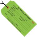 4 3/4 x 2 3/8" - "Repairable or Rework" Inspection Tags - Pre-Strung