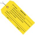 4 3/4 x 2 3/8" - "Inspected" Inspection Tags - Pre-Wired