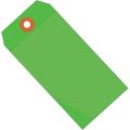 6 1/4 x 3 1/8" Green Self-Laminating Tags