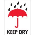 3 x 4" - "Keep Dry" Labels