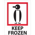 3 x 4" - "Keep Frozen" Labels