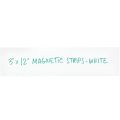 3 x 12" White Magnetic Label Strips