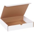 11 ⅛ x 8 ¾ x 2 5/16″ White Literature Mailers