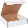 14 x 14 x 4″ White Literature Mailers