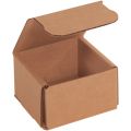 3" x 3" x 2" Kraft Corrugated Mailers