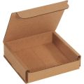 4" x 4" x 1" Kraft Corrugated Mailers