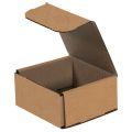 4" x 4" x 2" Kraft Corrugated Mailers