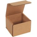 4" x 4" x 3" Kraft Corrugated Mailers