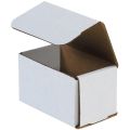 5 x 3 x 3" White Corrugated Mailers