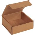 5" x 5" x 2" Kraft Corrugated Mailers