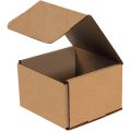 6" x 6" x 4" Kraft Corrugated Mailers