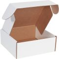 10 x 10 x 4″ White Deluxe Literature Mailers