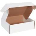 12 x 10 x 4″ White Deluxe Literature Mailer