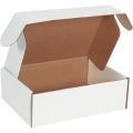 12 ⅛ x 9 ¼ x 4″ White Deluxe Literature Mailers