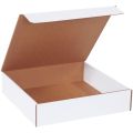 13 x 13 x 3″ White Literature Mailers