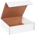 13 x 13 x 4″ White Literature Mailers