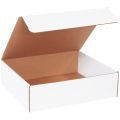 14 x 12 x 4″ White Literature Mailers