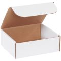 8 x 7 x 3″ White Literature Mailers