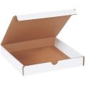 8 x 8 x 1 ¼″ White Literature Mailers