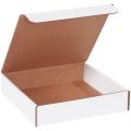 9 x 9 x 2″ White Literature Mailers