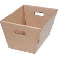 19 1/2 x 13 x 10" Corrugated Tote